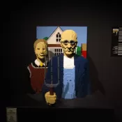 Art, made out of LEGO