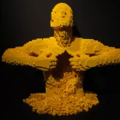Art, made out of LEGO