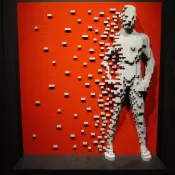 Art, made out of LEGO