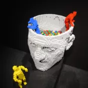 Art, made out of LEGO
