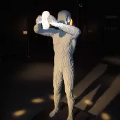 Art, made out of LEGO