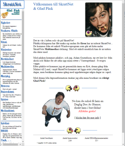 SkrattNet, april 1997