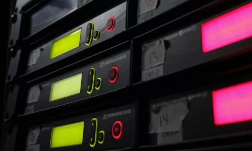 Sound bars on equipment